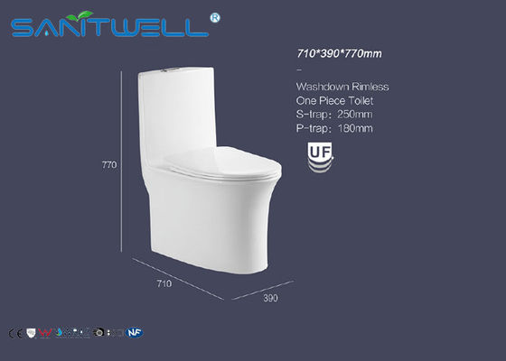 Popular 3L Washdown Toilet Bathroom Water Closet dual flush mechanism