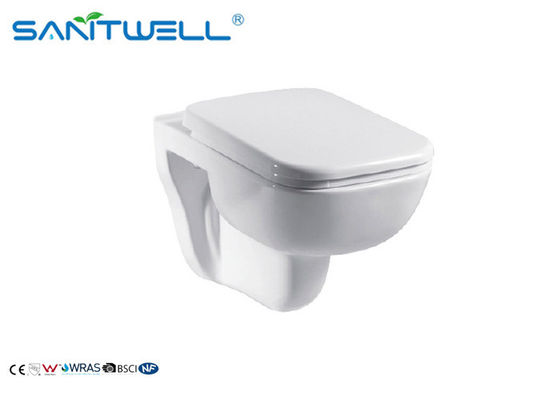 Washdown commercial wall hung toilet  Popular modern glossy porcelain bath