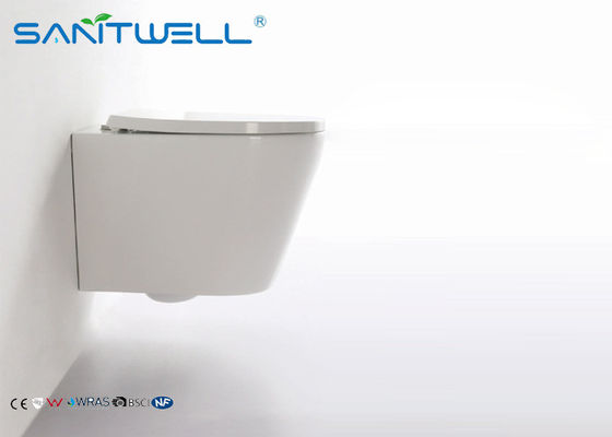 Euro wall mounted ceramic eastern style toilet washroom Two Piece Structure