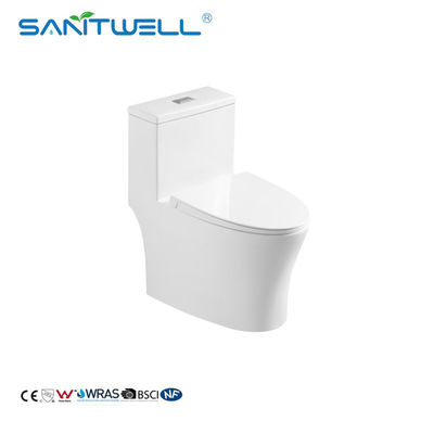 Sanitary ware Rimless Ceramic One Piece Toilet modern ceramic one piece toilet bowl for bathroom SWM8609