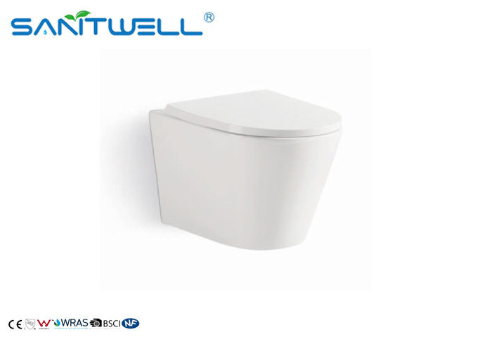 Euro wall mounted ceramic eastern style toilet washroom Two Piece Structure