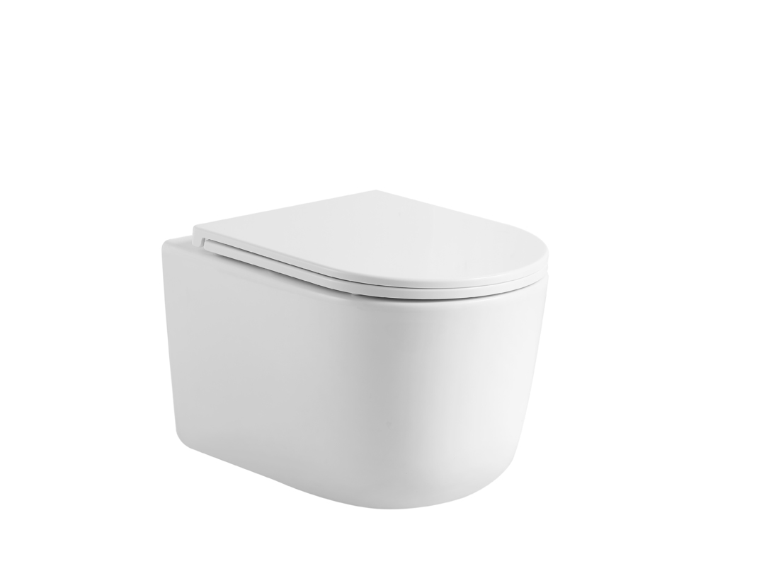 New Turbo Flush Washdown P Trap Wall Hung Toilet