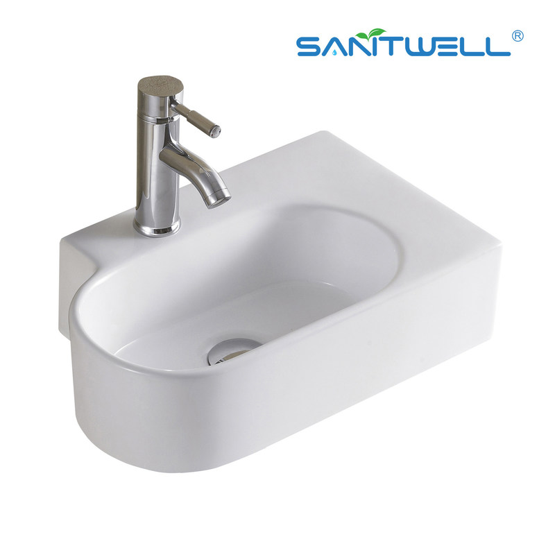 AB8317 Modern Bathroom Art Washing Basin Hotel Countertop Ceramic Basin Above Counter Basin